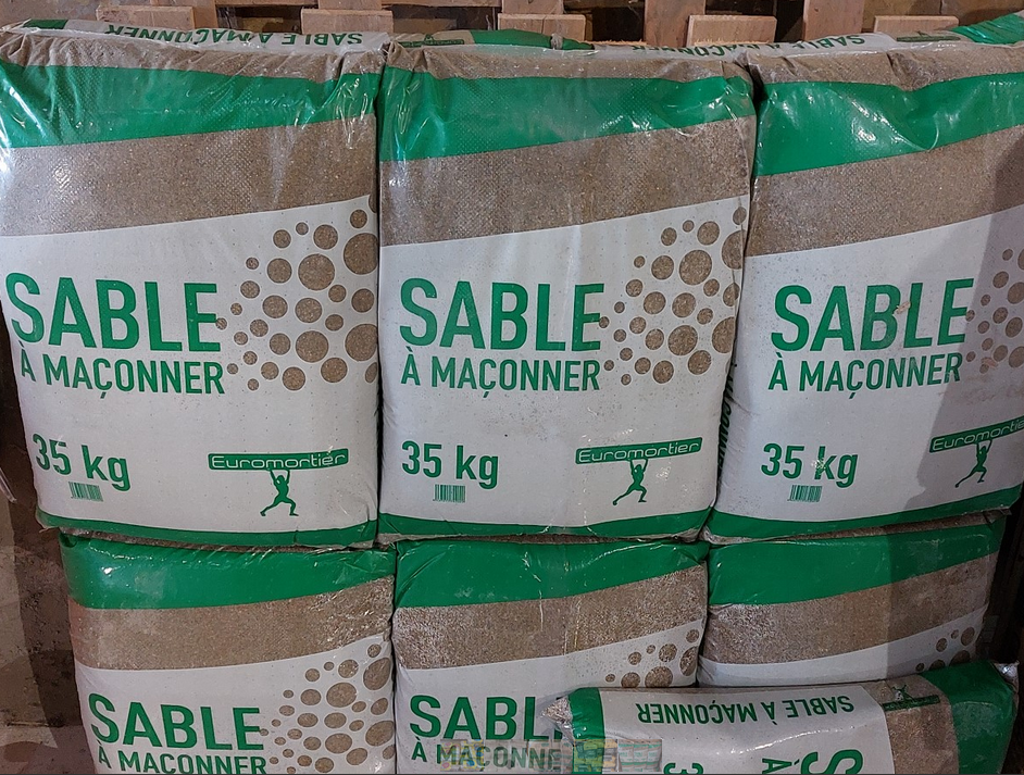 SAC DE SABLE A MACONNER